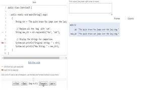 w3resource com Java String Exercise-25