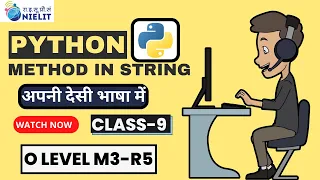 Python O level Full course in Hindi Python for beginners in Hindi m3r5 python Class-9 String