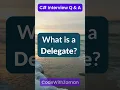 Delegate in C Simple Explanation with Example