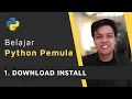 1 Download dan Install Python Belajar Python Pemula
