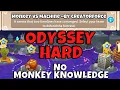 BTD6 Odyssey Hard Mode Guide No Hero Achievement No Monkey Knowledge Monkeys vs Machine