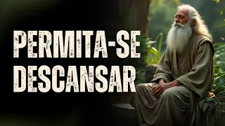 PARE DE SE PREOCUPAR TANTO. VOCÊ NÃO ESTÁ NO CONTROLE DE TUDO! SOLTE O PESO E DESCANSE EM DEUS