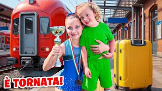 NOEMI CAVALERI VINCE IL TITOLO NAZIONALE DI GINNASTICA ACROBATICA È TORNA A CASA!
