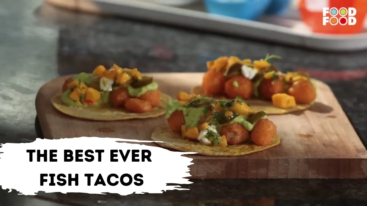 The Best Ever Fish Tacos Recipe   Crispy Fish Tacos Recipe   Fish Tacos with Mango Salsa Recipe