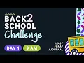 Day 1 9AM Scripture-Based Declarations Identity Purpose Back2School Challenge
