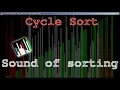 Sound of Sorting - Cycle Sort