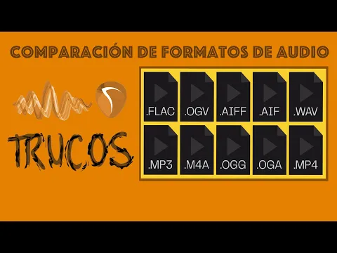 Download MP3 Comparación de archivos de audio (WAV, FLAC, MP3 y M4A)