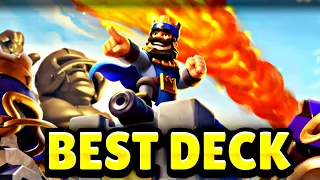 BEST DECK FOR BOOST FIELDS GAME MODE IN CLASH ROYALE