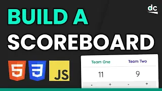 Build a Scoreboard With HTML CSS JavaScript - Beginner s Project with CSS Grid and JS Classes