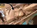 Lagu Big Rock Jaw Crusher Machine in Action | Powerful Stone Crushing ASMR Sounds