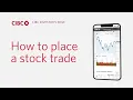CIBC Investor s Edge How to place a stock trade
