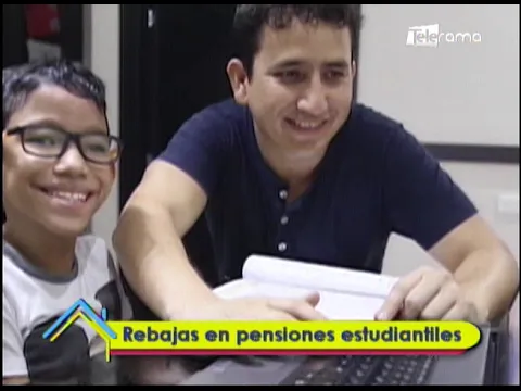 Rebajas en pensiones estudiantiles