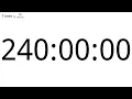 240 Hour Countup Timer - Longest Timer on YouTube
