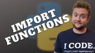 How To Import Functions From Another Python File