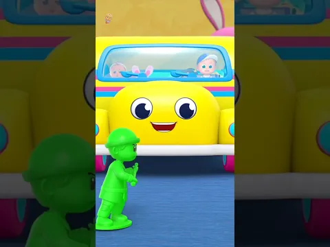 Wheels on the Bus Animated Song #nurseryrhymes #kidssongs