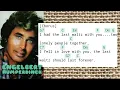 Lagu THE LAST WALTZ With Chords and Lyrics Best for Singer who can play Guitar and Piano
