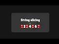 Print Characters at Even Index Python String slicing