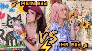 BFF Battle ⚡️ Leinwand Malen wie auf Pinterest