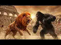 Lagu Assassin King Kong vs. Giant Lion – A Brutal Clash of Legends in the Roman Colosseum