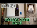 NAVIEN -- INSTALLING A TANKLESS WATER HEATER