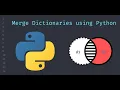 Merge two dictionaries in Python