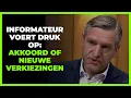 Lagu Buma voert druk op partijen op: ´Of een akkoord of opnieuw verkiezingen´