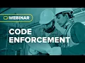 Code Enforcement webinar July 2025