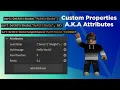 How to use Attributes to create CUSTOM properties in Roblox Studio