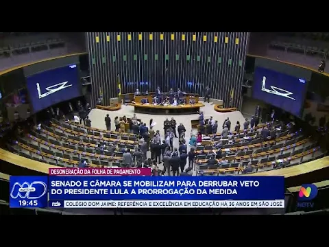 Batalha no Congresso: Senado e Câmara unem forças para derrubar veto de Lula em desoneração da folha