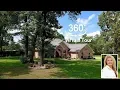 Gorgeous Custom Home Palestine TX Covered Deck Pool Fire Pit Tour