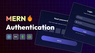 Complete MERN Authentication System With Password Reset Email Verification JWT auth