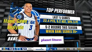 NBA Six is greater than 2 Magic s Depth DOMINATES Warriors Star Duo in Statement 121-113 Win PART 1
