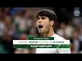 Download Lagu Alcaraz excellence against Rublev | Andrey Rublev vs Carlos Alcaraz | Highlights | Wimbledon 2025