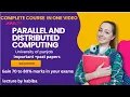 Parallel Distributed Computing Full Course in One BSCS habibaslecturesofficial