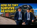 How New Conductors Survive Their FIRST 48 HOURS on a Freight Train