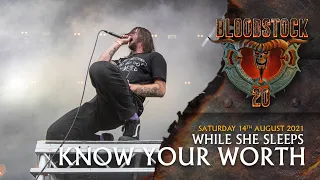 Download WHILE SHE SLEEPS - Know Your Worth - Bloodstock 2021 MP3