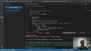Making an UNO card game in Python - Part 1