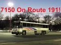 NeoplanDude NJ Transit 2008 MCI D4500CL On Route 191 To New York