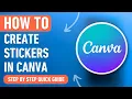 How to Create Stickers in Canva Easy Tutorial