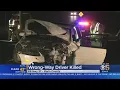 Wrong-Way Driver Killed In Novato Crash