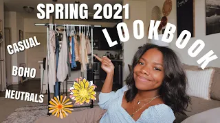 casual spring outfits spring fashion neutral lookbook 2021