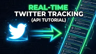 Track Twitter X in Real Time for FREE Twitter Streams API Tutorial