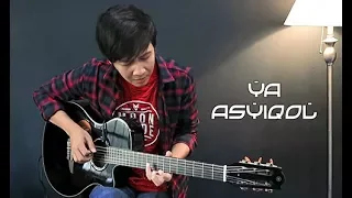 Download Ya Asyiqol Musthofa - Nathan Fingerstyle | Guitar Cover | NFSVLOG MP3