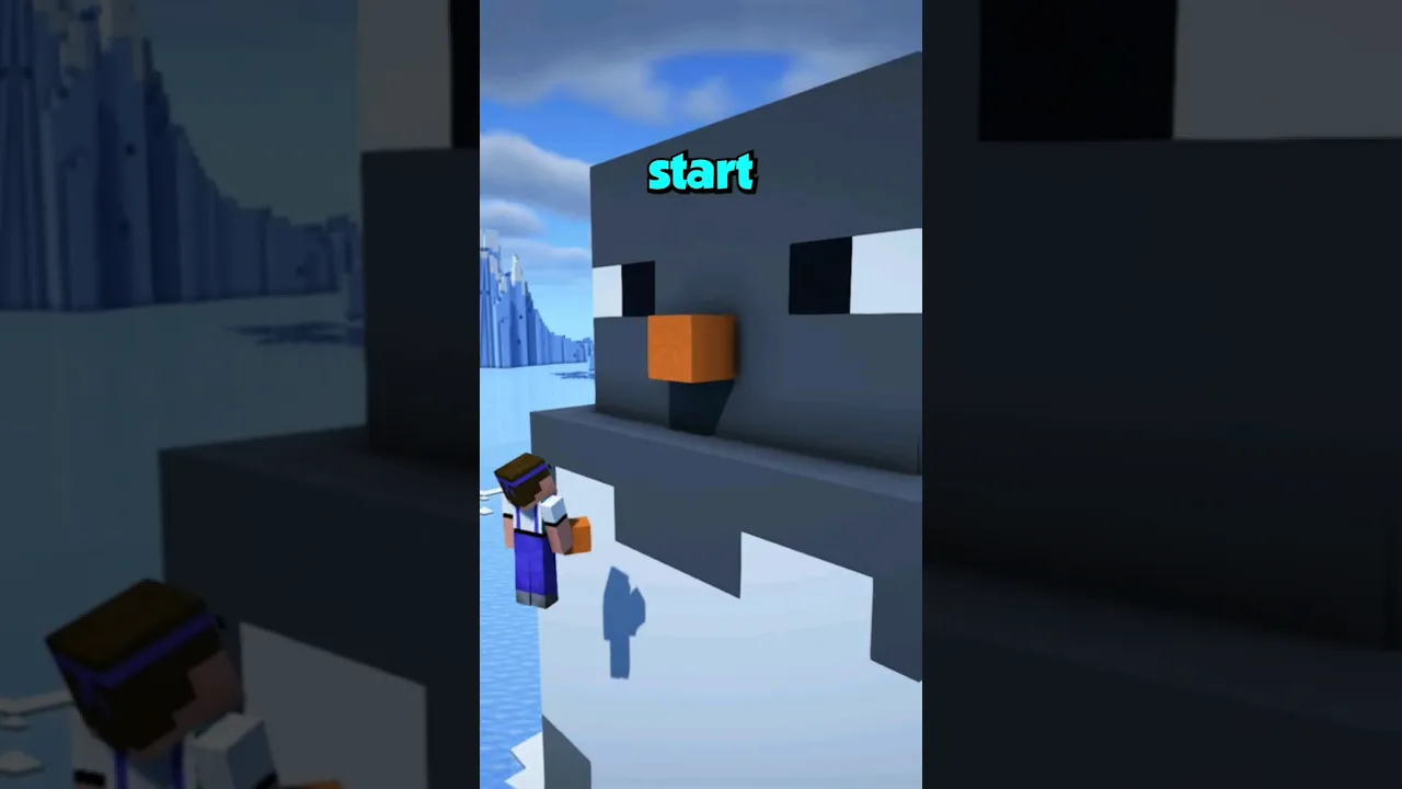 Minecraft Penguin House ???? Build Tutorial