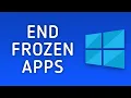 How to Force Quit Apps Not Responding On Windows 10