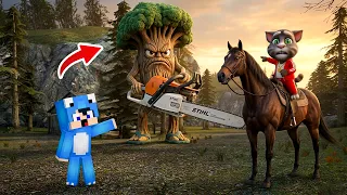 ديفور وتوم المتكلم دخلنا بوابة الزمن… وفجأة ظهر أبو ميشار! 😱