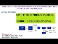 8051 Timer Programming - Mode 2 Programming