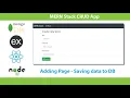 Creating a MERN stack CRUD app Part 07 - Adding Page