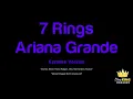 Ariana Grande - 7 Rings (Karaoke Version)