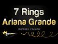 Download Lagu Ariana Grande - 7 Rings Karaoke Version